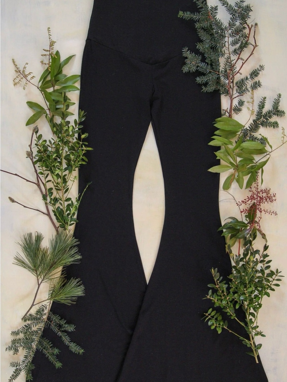 Purusha People Black Moon Phase Bells - Bell Bottoms